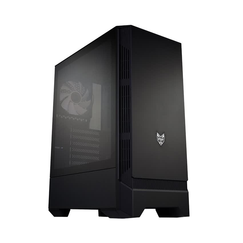 Vỏ case FSP CMT260 (Mid Tower/Màu Đen)