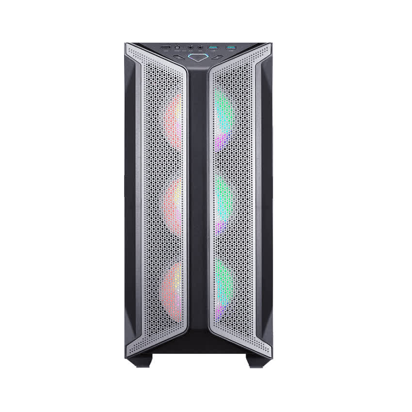 Vỏ case Gamemax Brufen C1 - BLACK (Mid Tower/Màu Đen)
