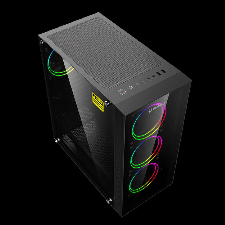 Vỏ Case GAMEMAX Draco XD (Mid Tower/Mầu Đen)