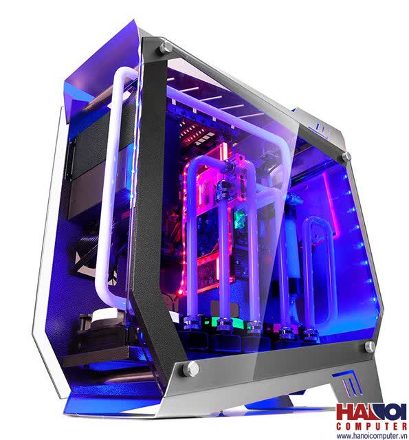 Vỏ Case Golden Field G20 (Full Tower/Màu Bạc)