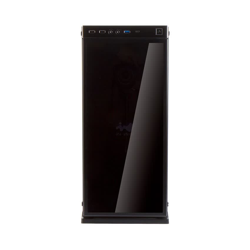 Vỏ Case In-Win 805 Infinity RGB Led- Aluminium & Tempered Glass Mid-Tower Đen