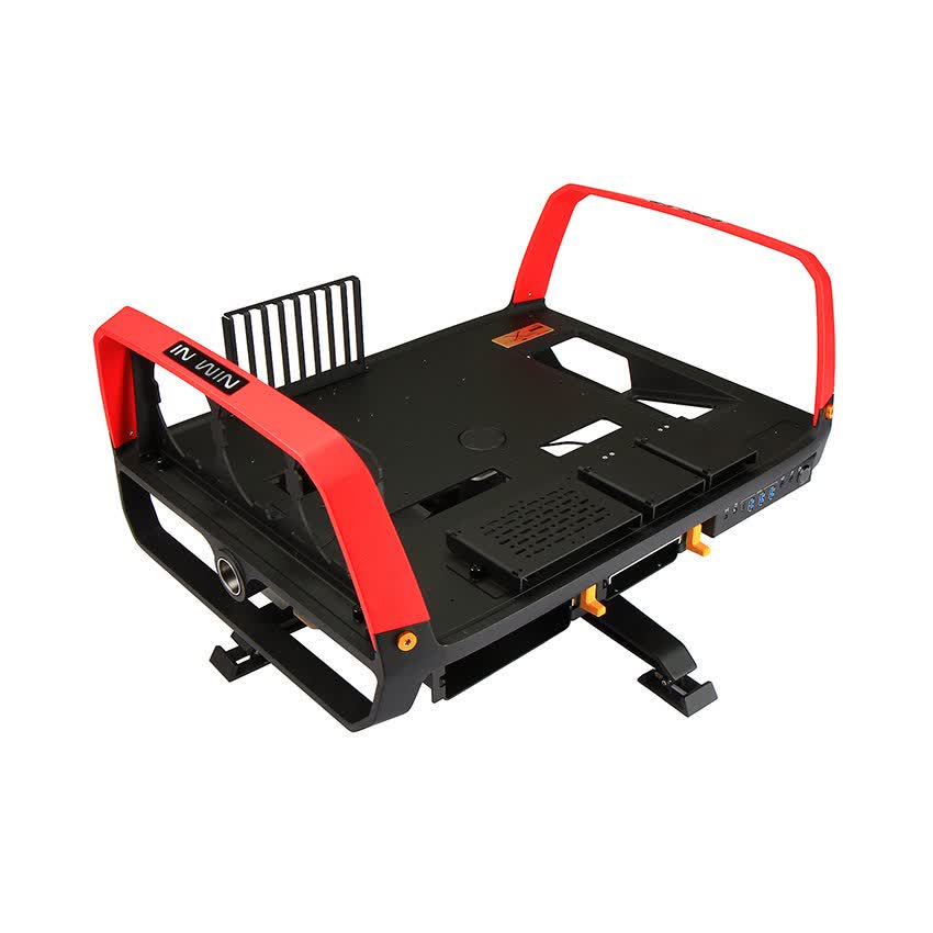 Vỏ Case In-Win X-Frame 2.0 + SI-1065W - 30th Anniversary Premium Signature Combo Full-Tower Đỏ