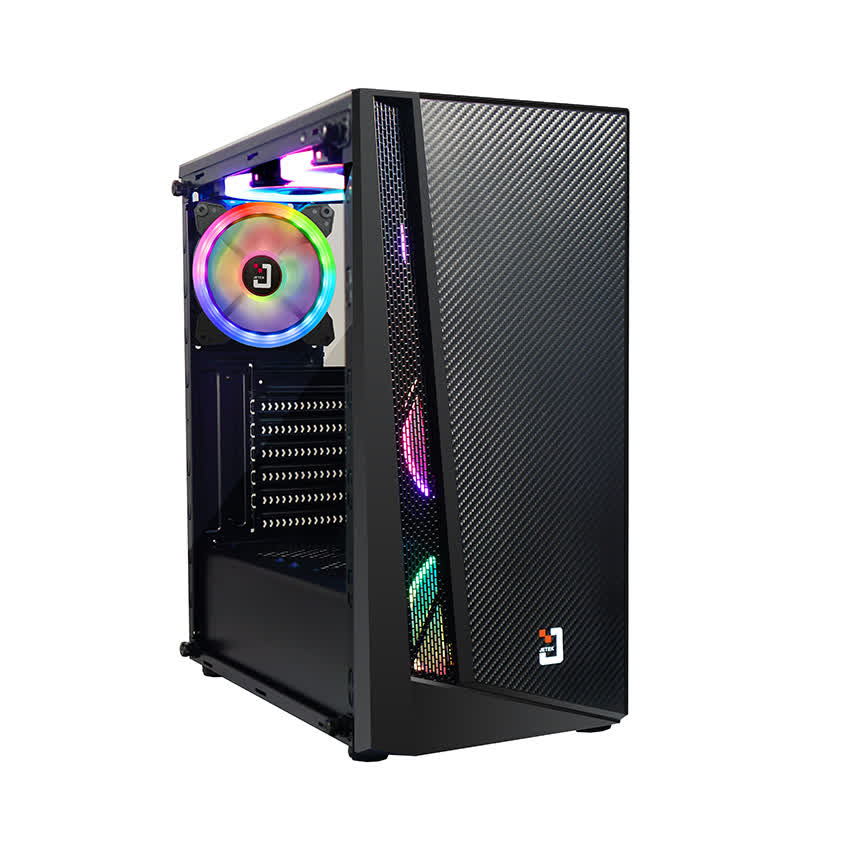 Vỏ Case Jetek Vector (Mid Tower/Màu Đen)