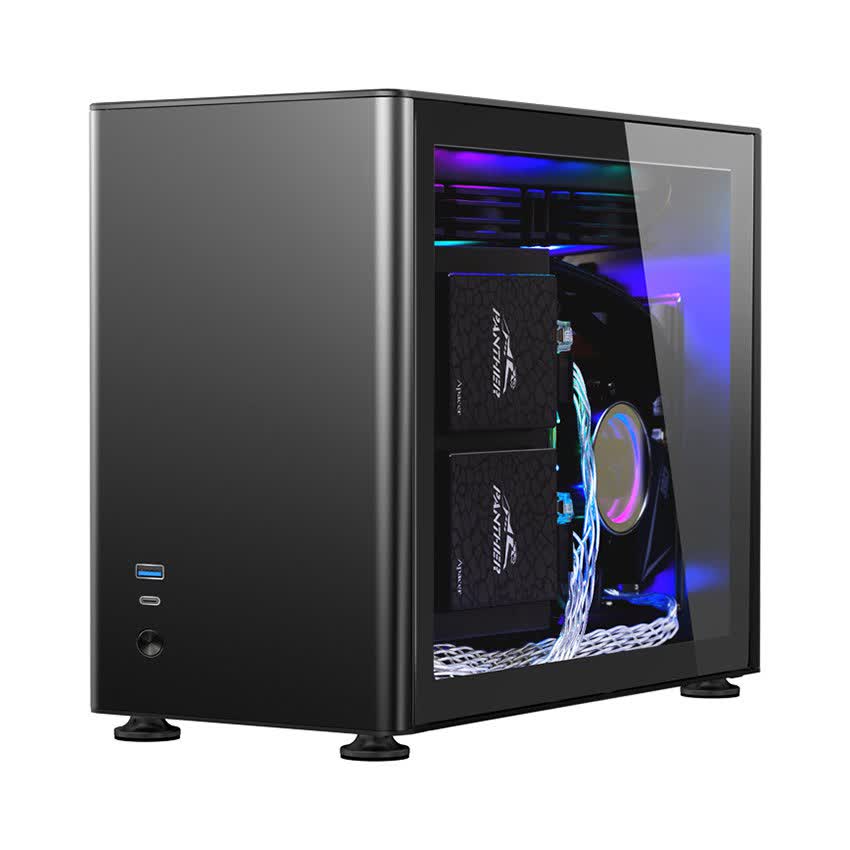 Vỏ case Jonsbo A4 Black (Mini Tower/Màu Đen)