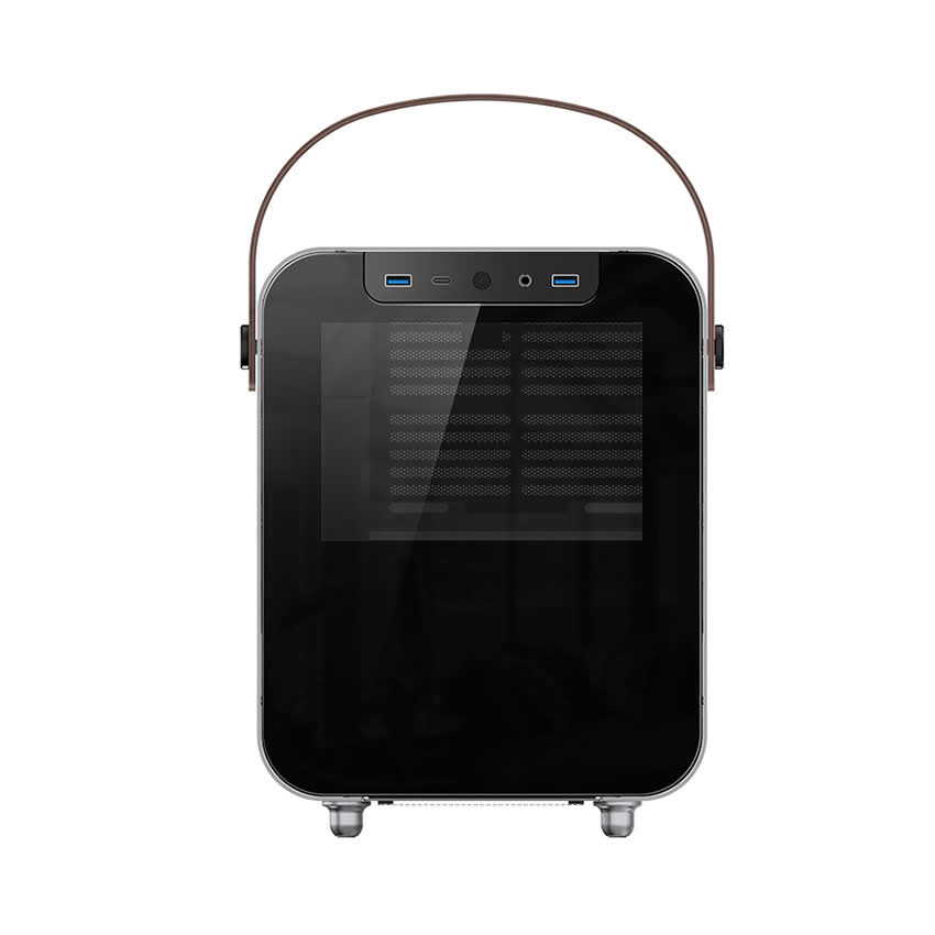 Vỏ Case Jonsbo BO 100 Silver (Mini Tower/Màu Bạc)