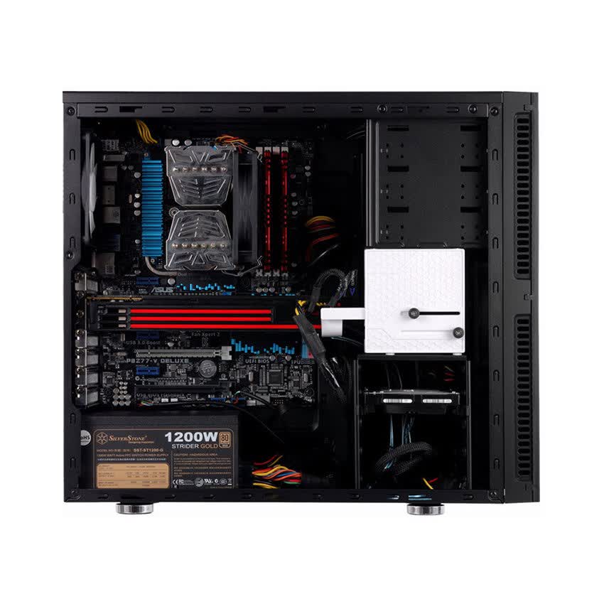 Vỏ case Jonsbo QT01 Black Edition (Mid Tower/Màu Đen/Chống Ồn)