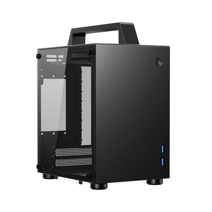 Vỏ case Jonsbo T8 Black Edition (Mini Tower/Màu Đen)