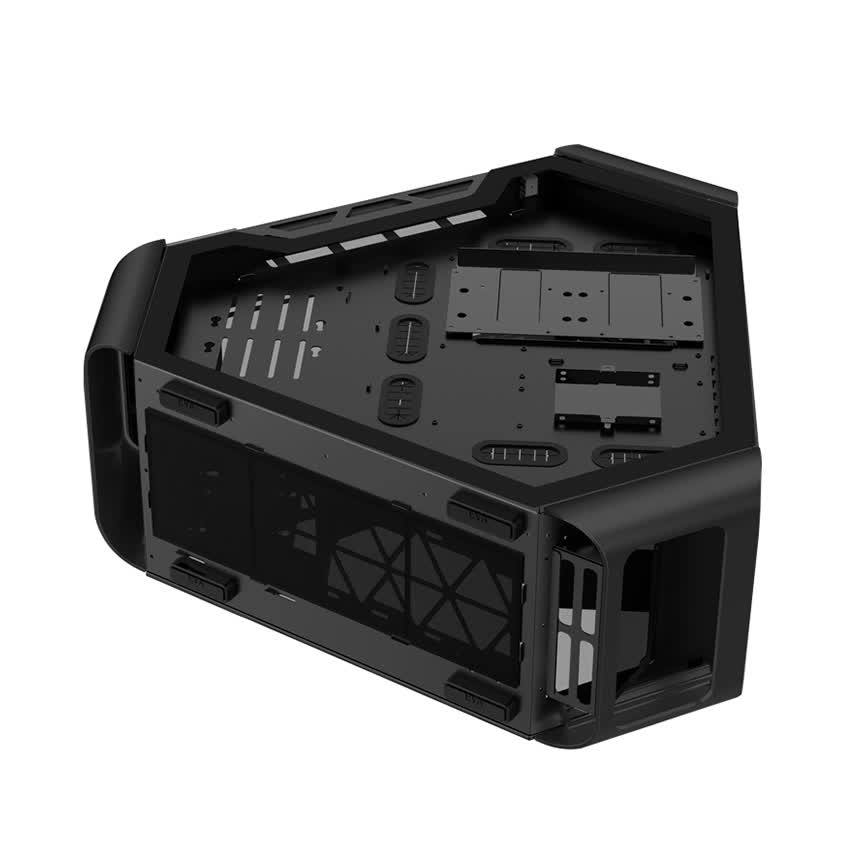 Vỏ case Jonsbo TR03 - G Black (Mid Tower/Màu Đen)