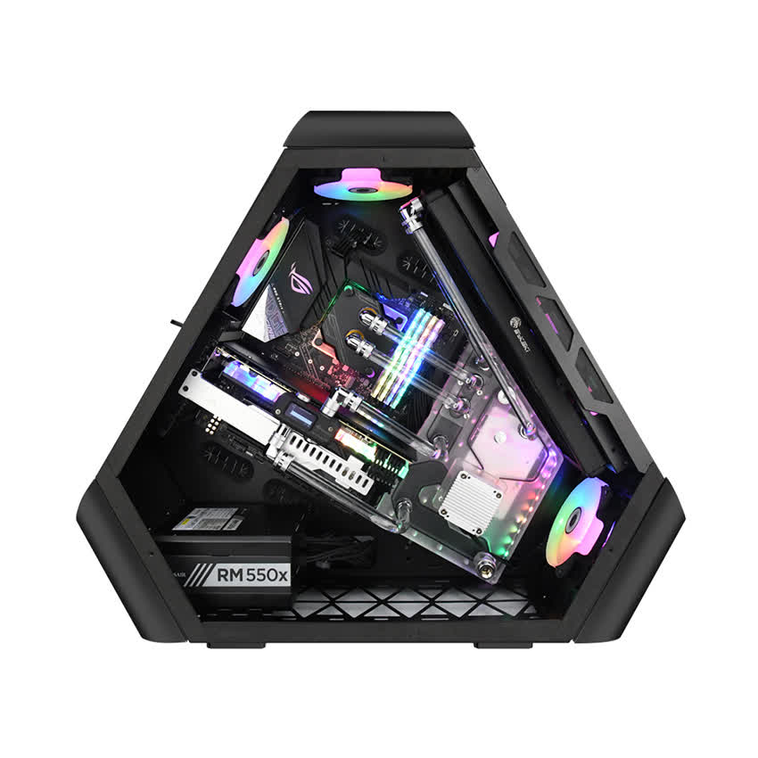 Vỏ case Jonsbo TR03 - G Black (Mid Tower/Màu Đen)