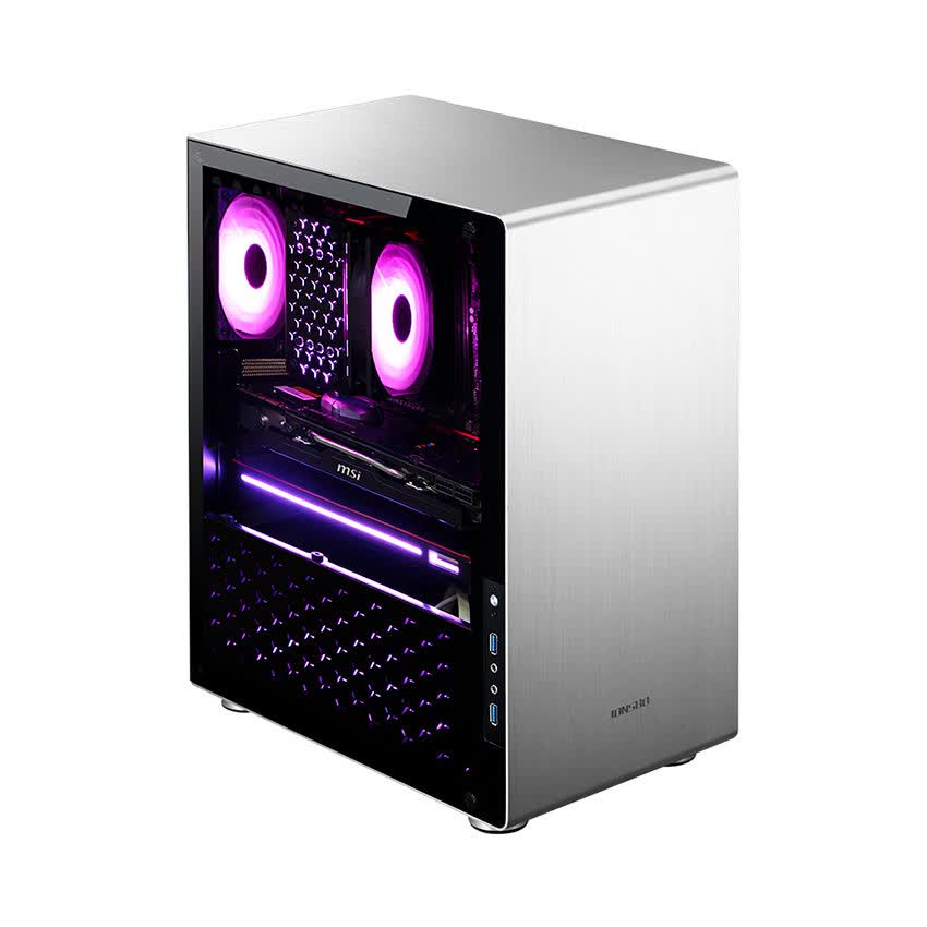 Vỏ case Jonsbo U4 Silver Edition (Mid Tower/Màu Bạc)