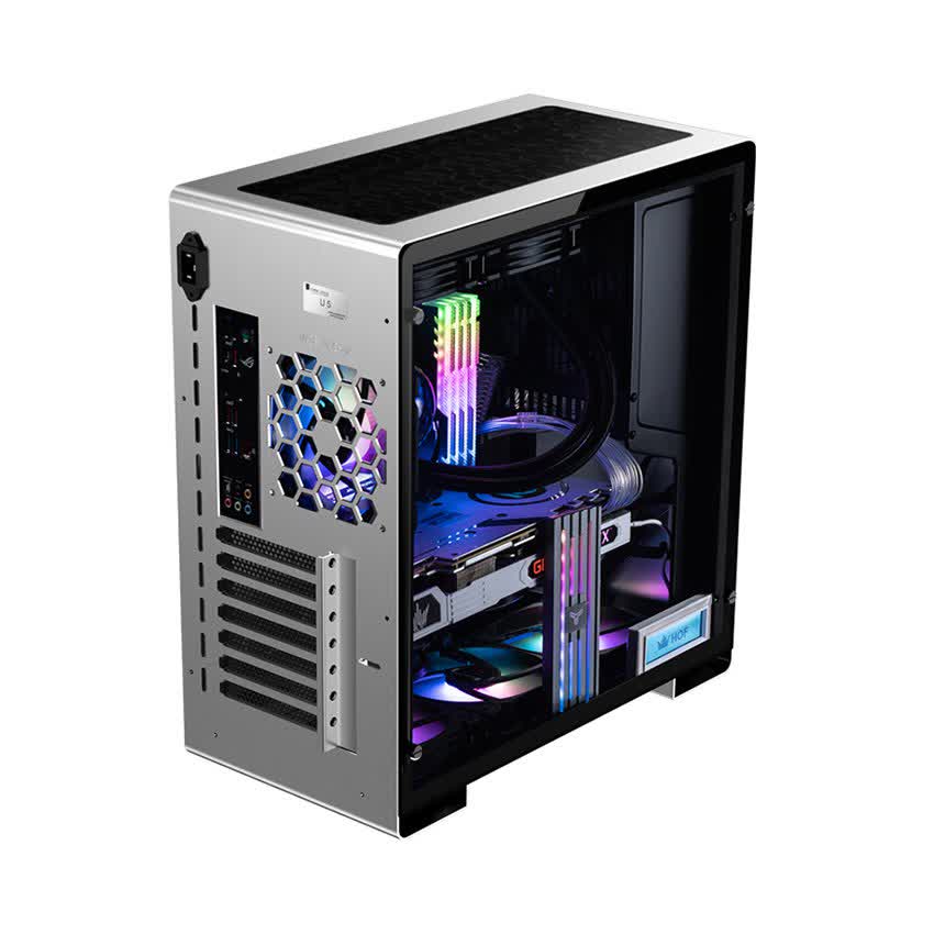 Vỏ case Jonsbo U5 Silver (Mid Tower/Màu Bạc)