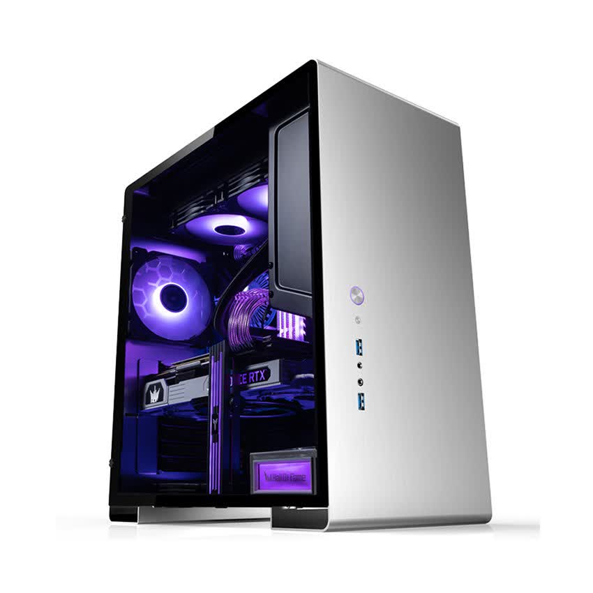 Vỏ case Jonsbo U5 Silver (Mid Tower/Màu Bạc)