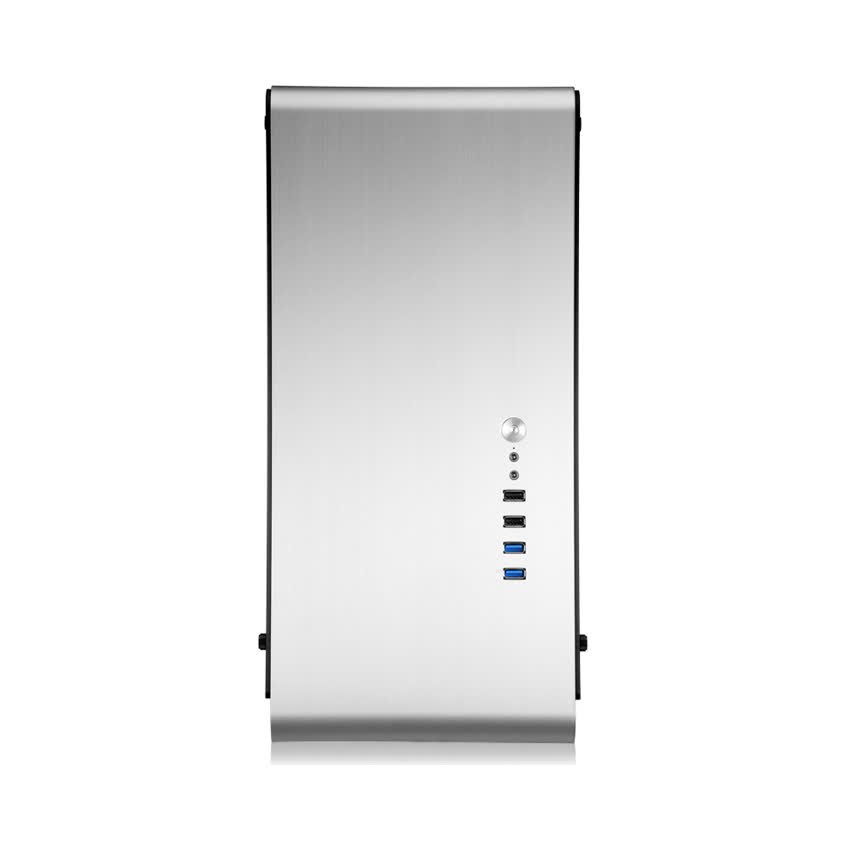 Vỏ case Jonsbo UMX4 Silver Tempered Glass (Mid Tower/Màu Bạc)