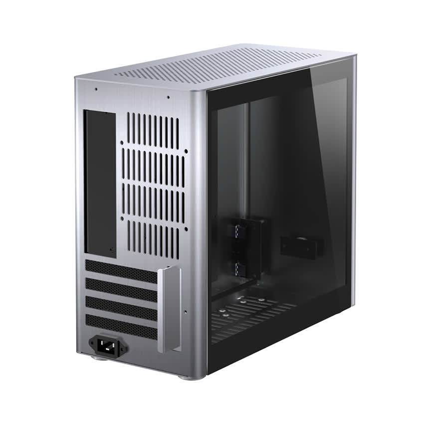 Vỏ case Jonsbo V9 Silver (Mini Tower/Màu Bạc)