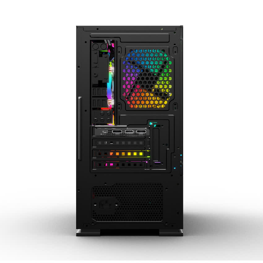 Vỏ case KENOO ESPORT G362  (Mini Tower/Màu Đen)