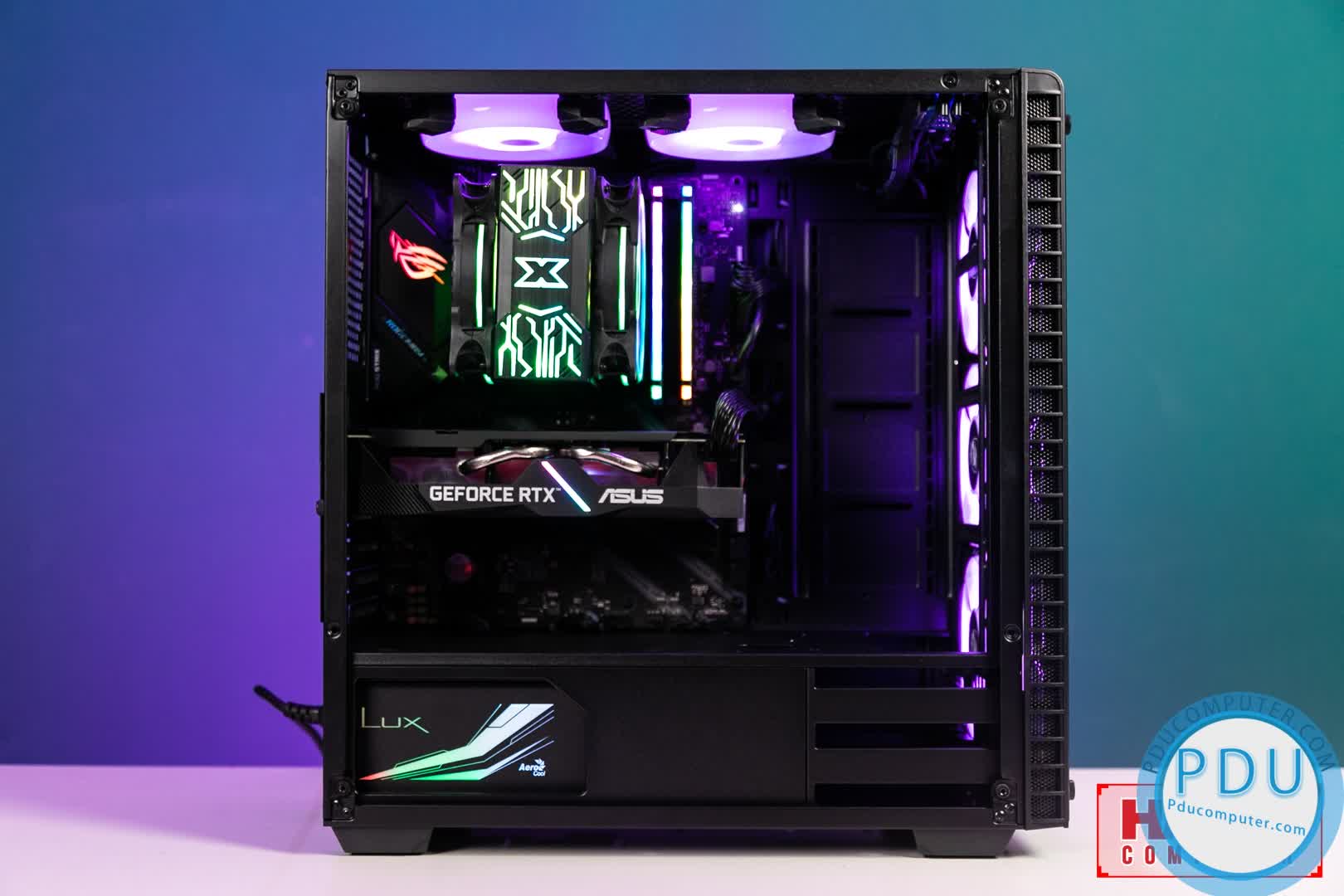 Vỏ case máy tính Xigmatek VENOM (Màu Đen/No Fan)