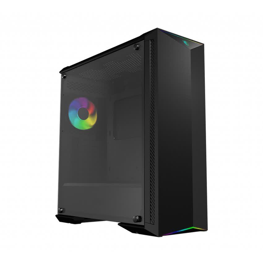 Vỏ Case MSI MPG GUNGNIR 100 RGB Tempered Glasses (Mid Tower/Màu Đen/Led RGB)