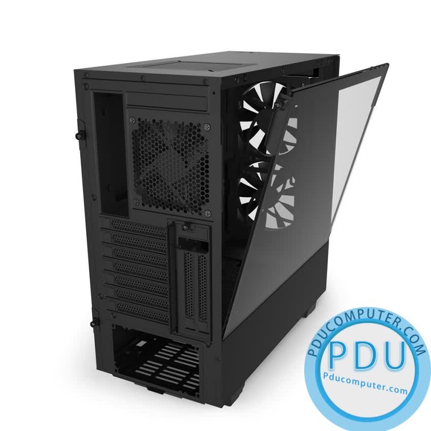 Vỏ Case NZXT H510 Elite (Mid Tower/Màu Đen)