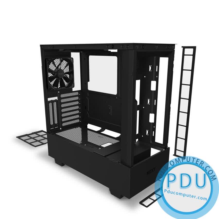 Vỏ Case NZXT H510 Elite (Mid Tower/Màu Đen)