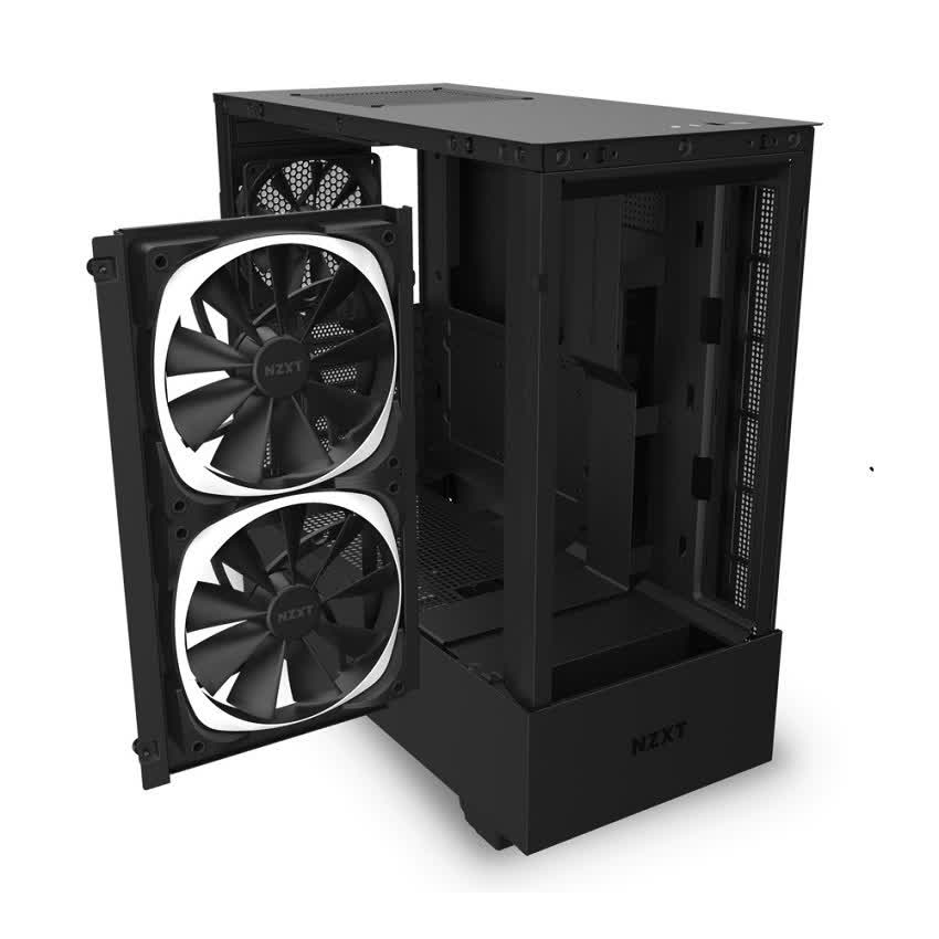 Vỏ Case NZXT H510 Elite (Mid Tower/Màu Đen)