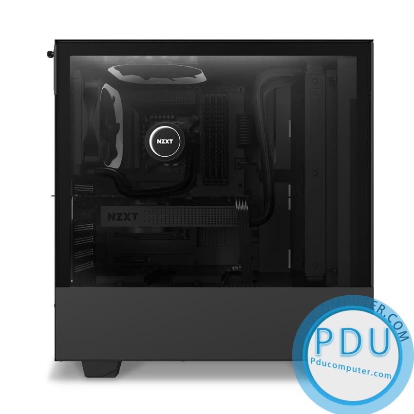 Vỏ Case NZXT H510 Elite (Mid Tower/Màu Đen)