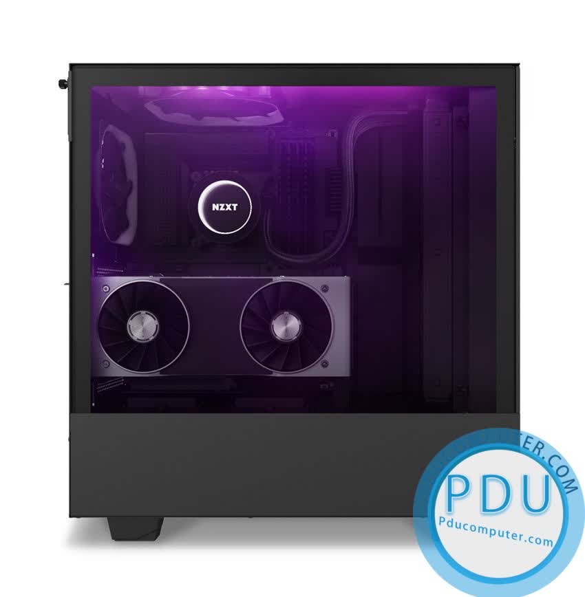 Vỏ Case NZXT H510 Elite (Mid Tower/Màu Đen)