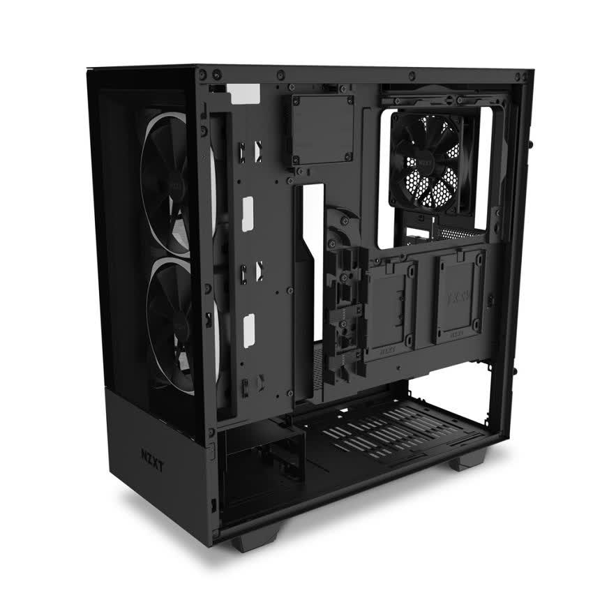 Vỏ Case NZXT H510 Elite (Mid Tower/Màu Đen)