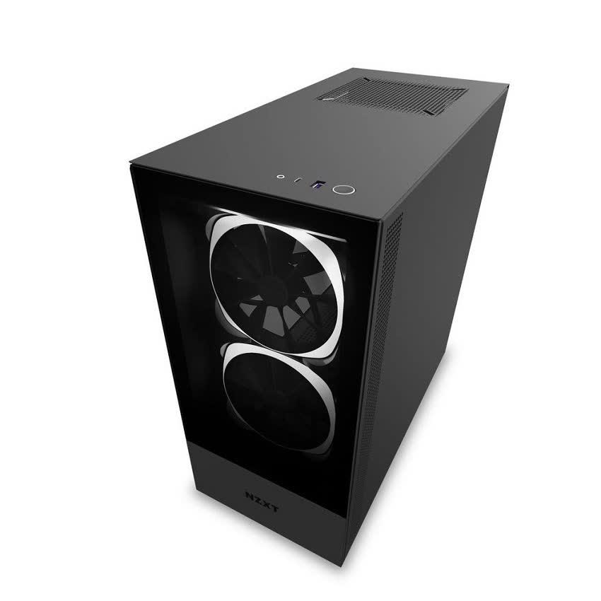 Vỏ Case NZXT H510 Elite (Mid Tower/Màu Đen)