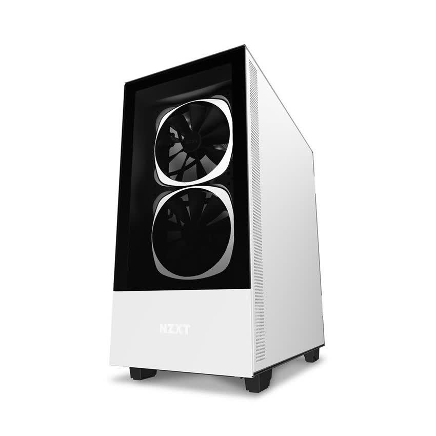 Vỏ Case NZXT H510 Elite (Mid Tower/Màu Trắng)