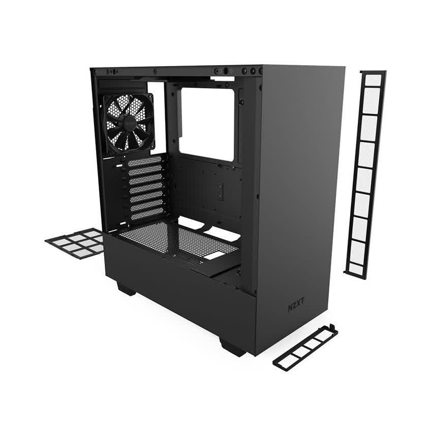 Vỏ Case NZXT H510 MATTE (Mid Tower/Màu Đen)