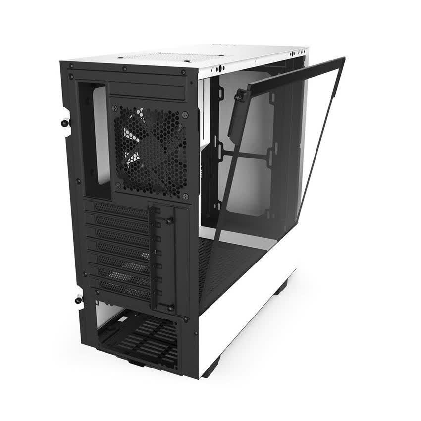 Vỏ Case NZXT H510 MATTE (Mid Tower/Màu Trắng)