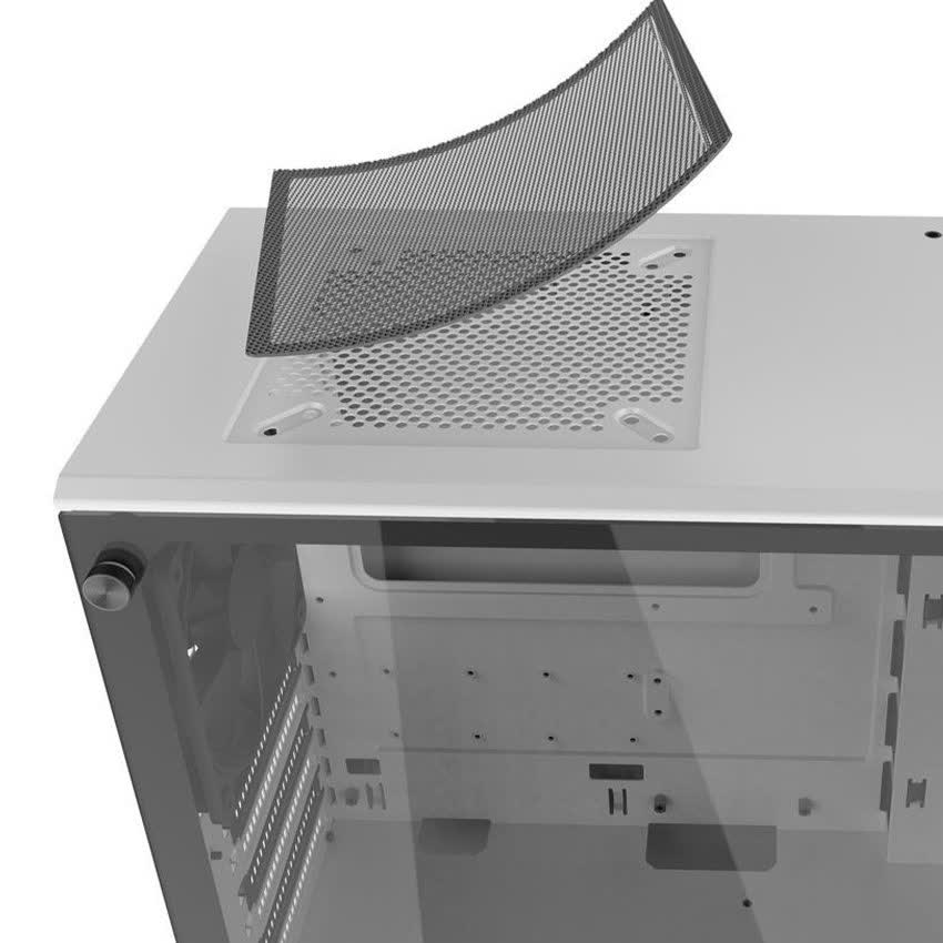 Vỏ Case Phanteks Eclipse P300 Tempered Glass (Mid Tower/Màu Trắng) PH-EC300PTG_WT