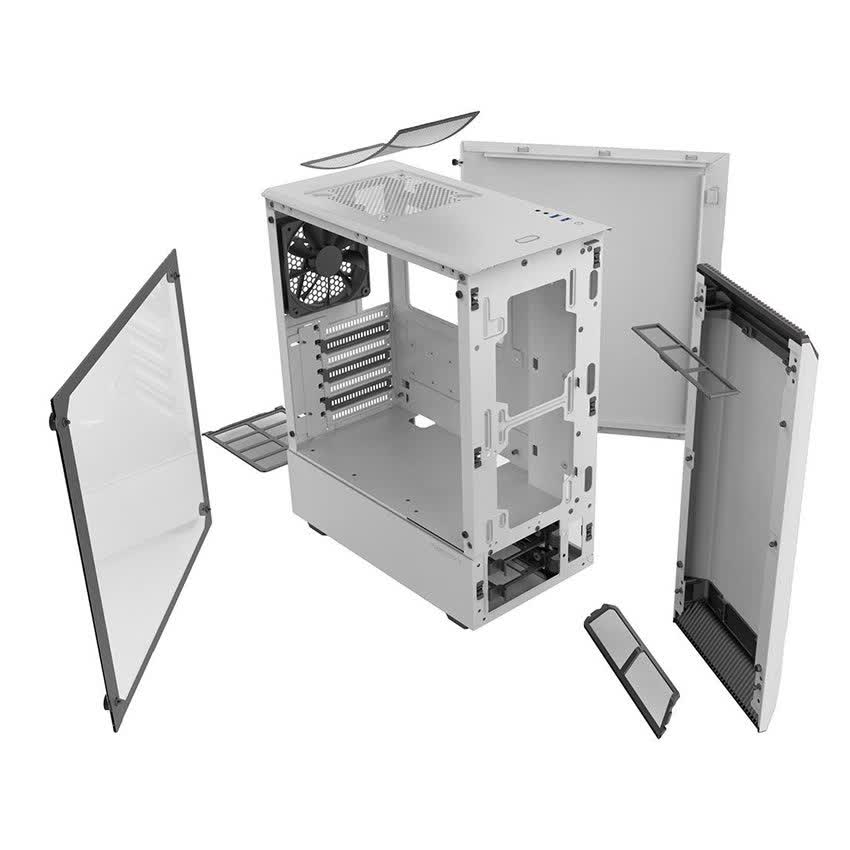 Vỏ Case Phanteks Eclipse P300 Tempered Glass (Mid Tower/Màu Trắng) PH-EC300PTG_WT