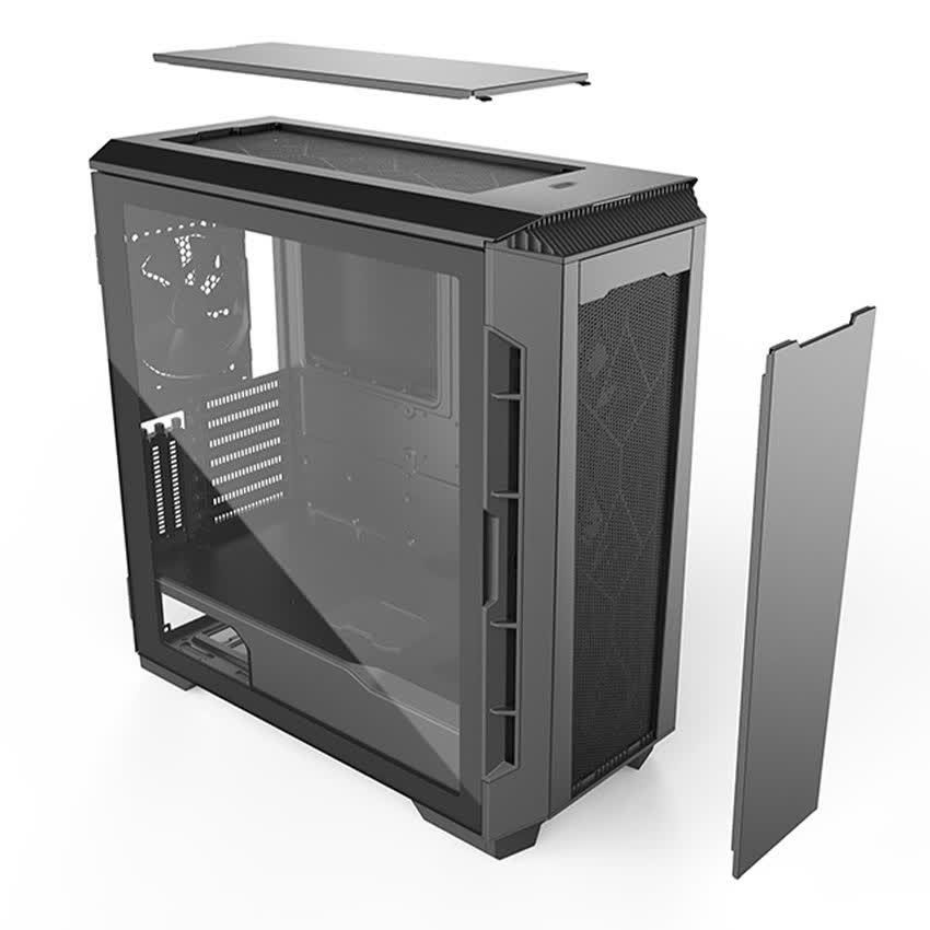 Vỏ Case Phanteks Eclipse P600S tempered Glass Window (Mid Tower/Màu Đen) PH-EC600PSTG_BK01
