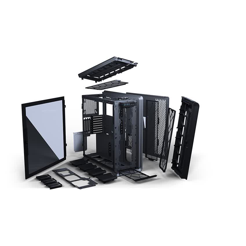 Vỏ Case Phanteks Enthoo 719 ( Luxe II ) , Tempered Glass, DRGB Ligting, Anthracite (Full Tower/Màu Xám ) PH-ES719LTG_DAG01