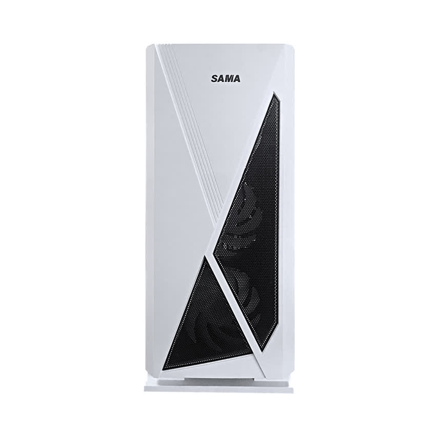 Vỏ Case SAMA Jazovo plus XII White (Mid Tower/Màu Trắng)