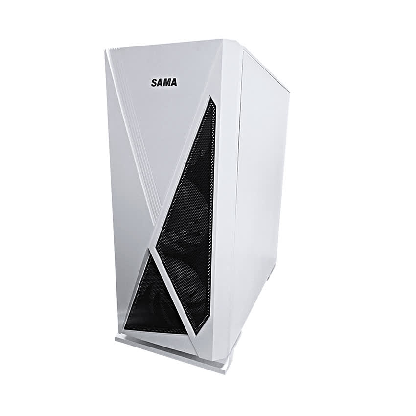 Vỏ Case SAMA Jazovo plus XII White (Mid Tower/Màu Trắng)