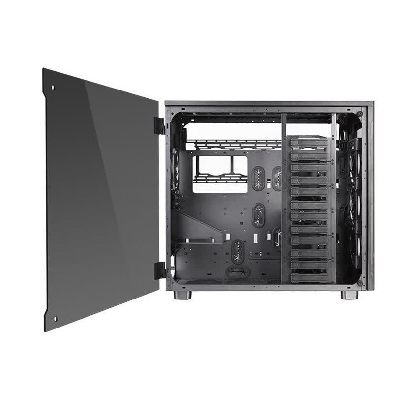 Vỏ Case Thermaltake View 91 Tempered Glass (Full Tower/Màu Đen/Led RGB) CA-1I9-00F1WN-00