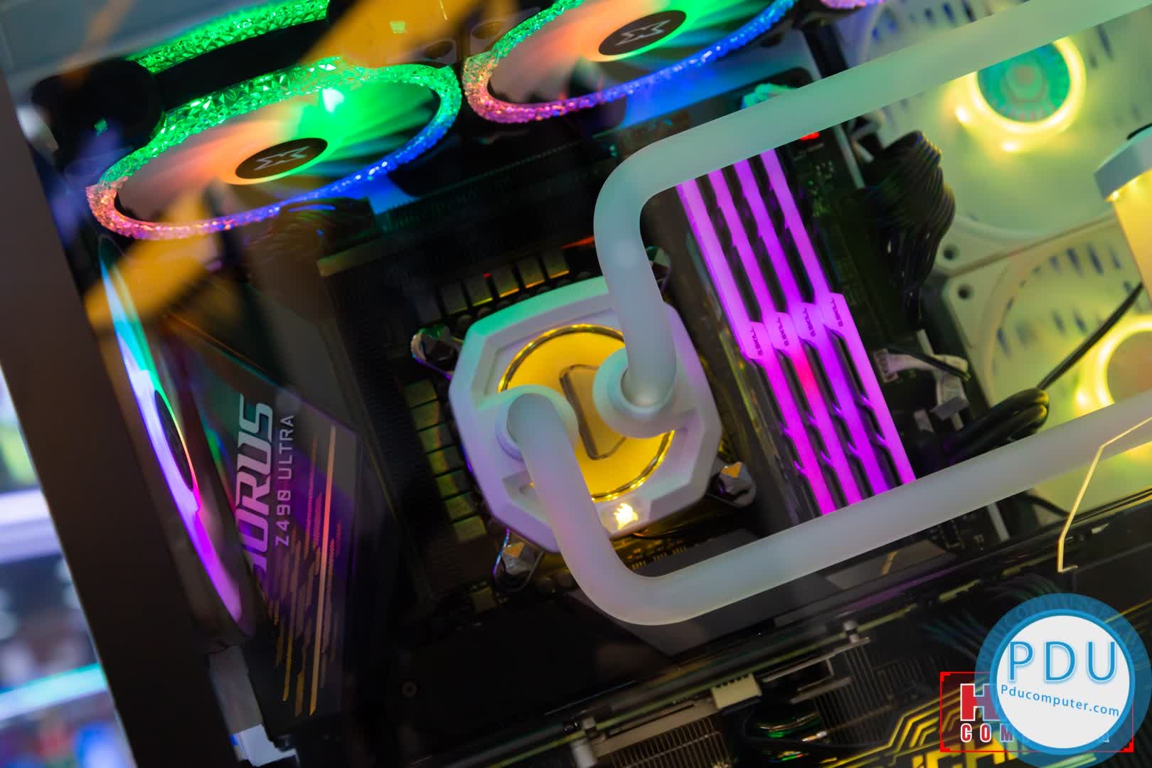 Vỏ Case Xigmatek Aquarius Plus (Mid-Tower /Màu Trắng)