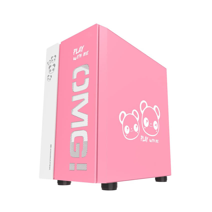 Vỏ case Xigmatek OMG QUEEN (Mini Tower/Màu Hồng) EN45631