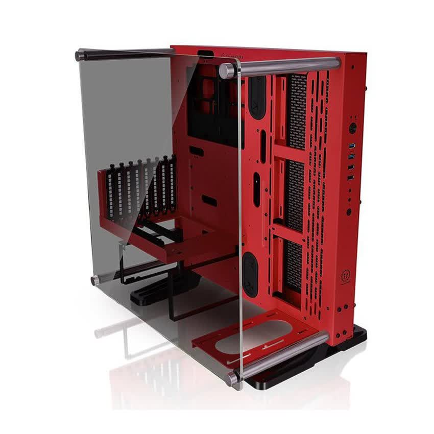 Vỏ Case Thermaltake Core P3 Tempered Glass  (Mid Tower/Màu Đỏ) CA-1G4-00M3WN-03