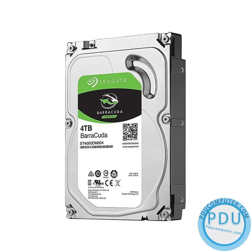 Ổ cứng HDD Seagate 4TB 3.5 inch 5400RPM, SATA3 6GB/s, 256MB Cache - (ST4000DM004)