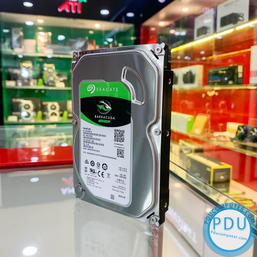 Ổ cứng HDD Seagate 4TB 3.5 inch 5400RPM, SATA3 6GB/s, 256MB Cache - (ST4000DM004)