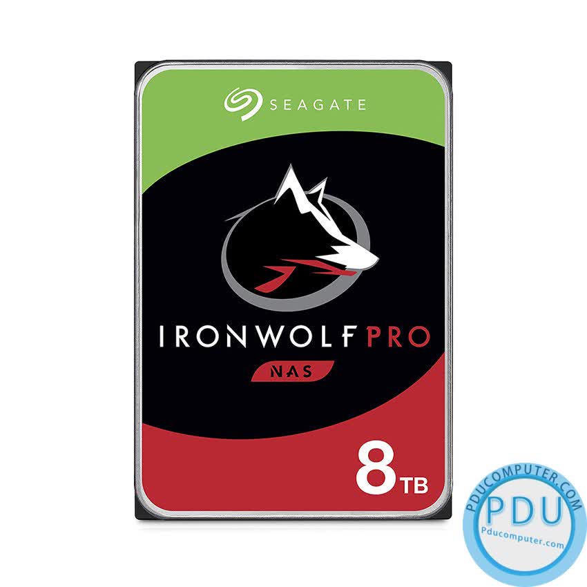 Ổ cứng HDD Seagate Ironwolf Pro 8TB (3.5 inch/SATA3/256MB Cache/7200RPM) (ST8000NE001)