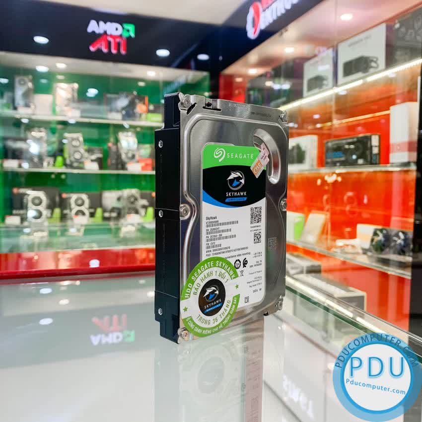 Ổ cứng HDD Seagate SkyHawk SURVEILLANCE 3TB 3.5 inch 5400RPM, SATA3 6GB/s, 64MB Cache