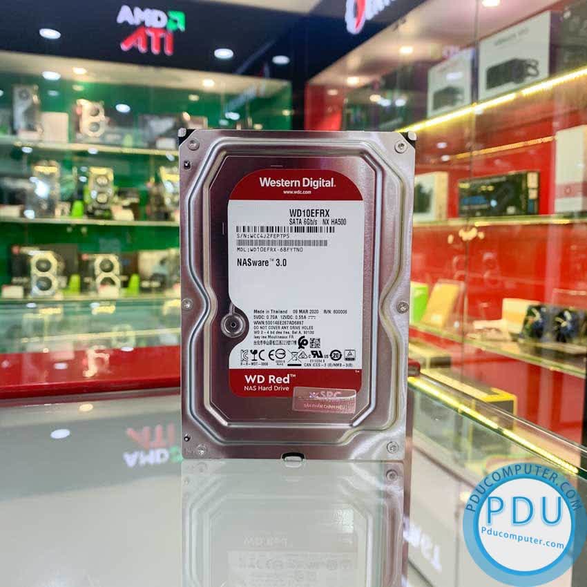 Ổ cứng HDD WD Caviar Red 8TB SATA 3 256MB Cache