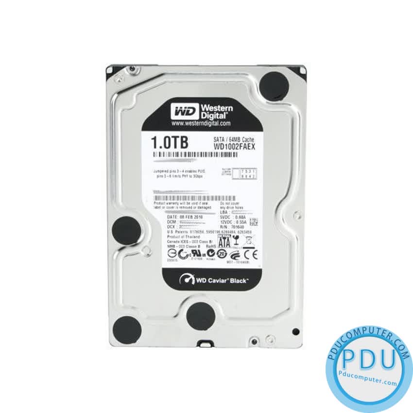 Ổ cứng HDD Western Caviar Black 1TB 3.5 inch 7200RPM, SATA3 6Gb/s, 64MB Cache