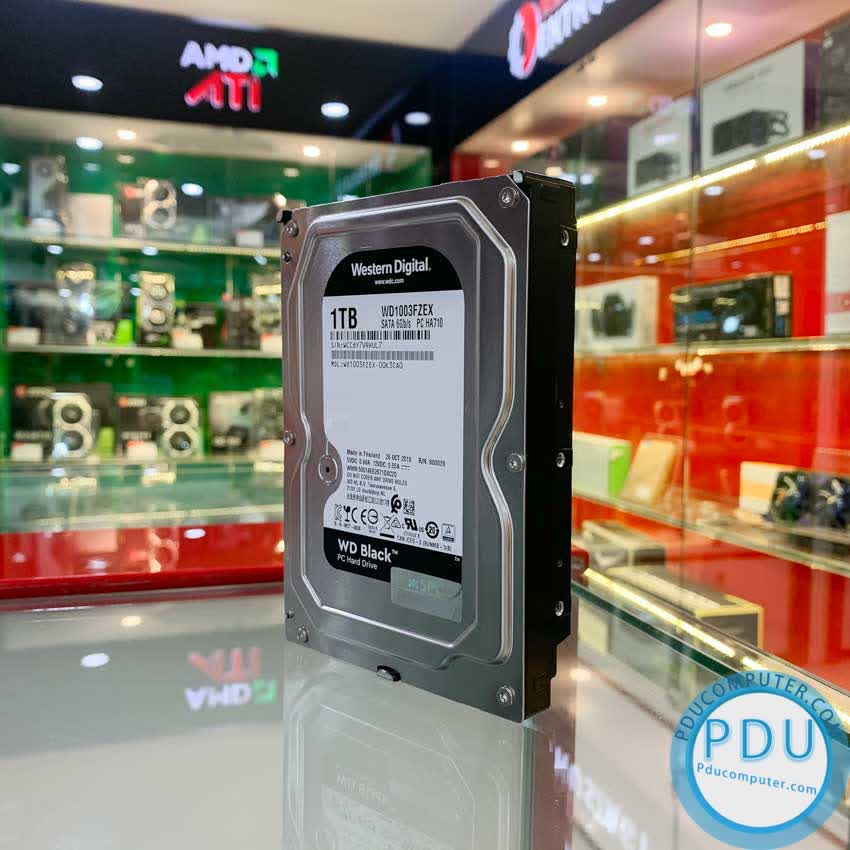 Ổ cứng HDD Western Caviar Black 1TB 3.5 inch 7200RPM, SATA3 6Gb/s, 64MB Cache