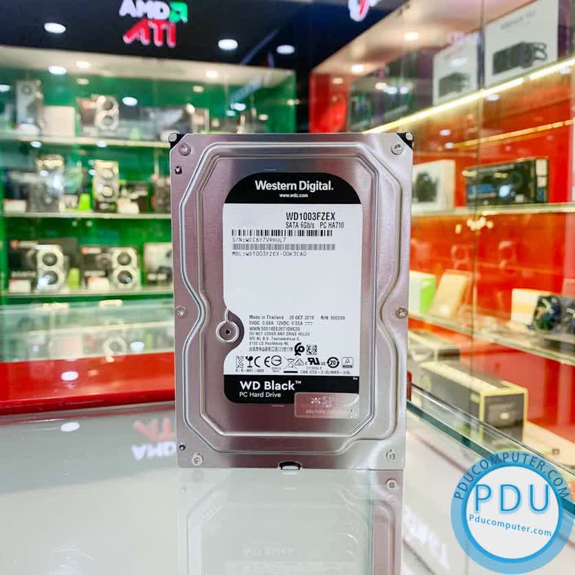 Ổ cứng HDD Western Caviar Black 3TB 3.5inch, 7200Rpm, SATA3 6Gb/s, 64MB Cache