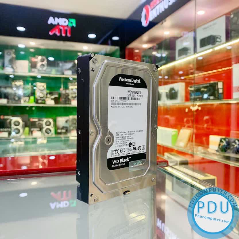 Ổ cứng HDD Western Caviar Black 6TB 3.5 inch 7200RPM, SATA3 6Gb/s, 256MB Cache - (WD6003FZBX)